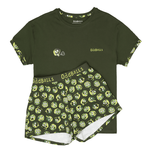 Sprout of Control - Women's Short Pyjamas Set (T-Shirt & Shorts)