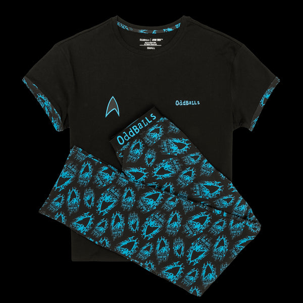 Star Trek Chevron - Women's Long Pyjamas Set (T-Shirt & Trousers)