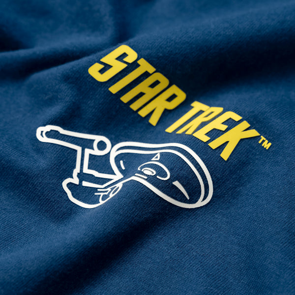 Star Trek Galaxy - Men's Short Pyjamas Set (T-Shirt & Shorts)