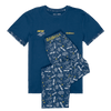 Star Trek Galaxy - Men's Long Pyjamas Set (T-Shirt & Trousers)
