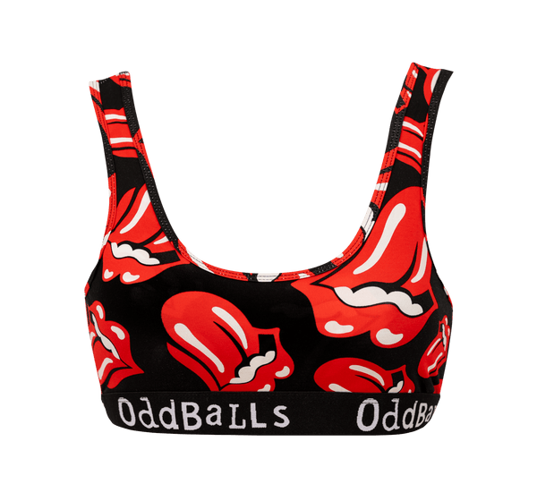The Rolling Stones Tongue - Ladies Bralette
