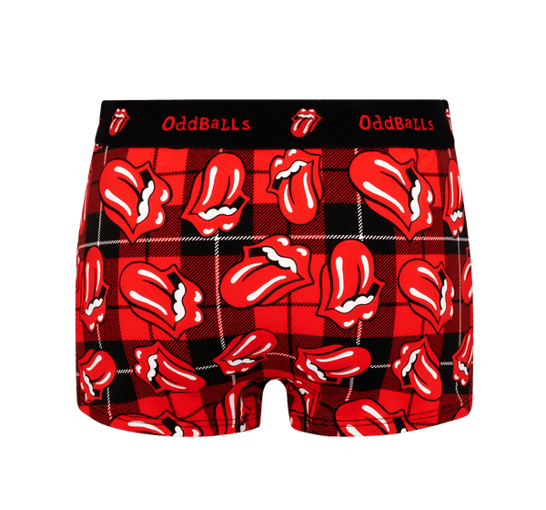 The Rolling Stones Tartan - Ladies Boxers