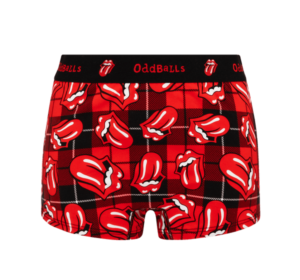 The Rolling Stones Tartan - Ladies Boxers