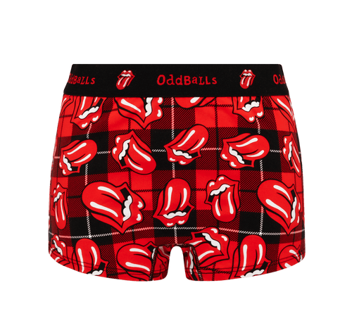The Rolling Stones Tartan - Ladies Boxers