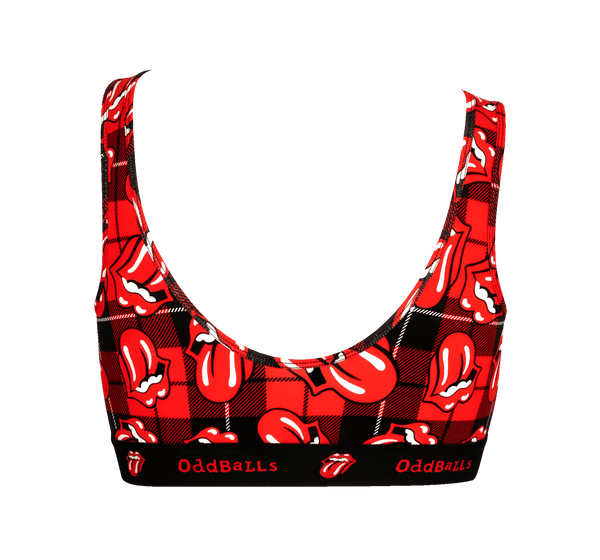 The Rolling Stones Tartan - Ladies Bralette