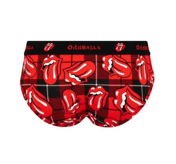 Rolling Stones Tartan- Ladies Briefs