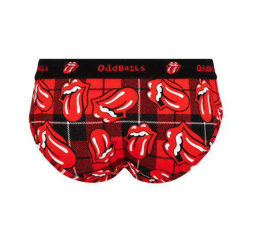 The Rolling Stones Tartan- Ladies Briefs