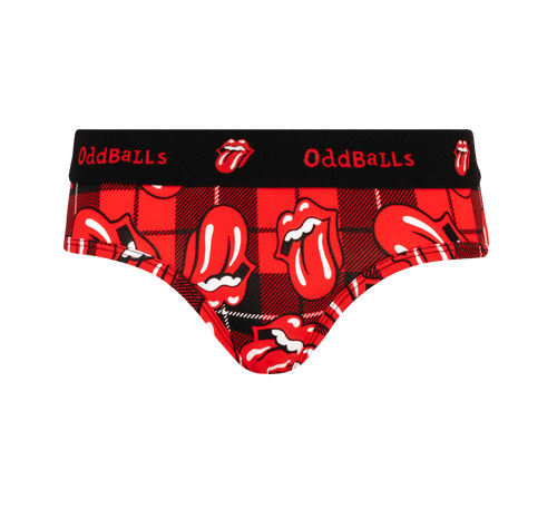 The Rolling Stones Tartan- Ladies Briefs