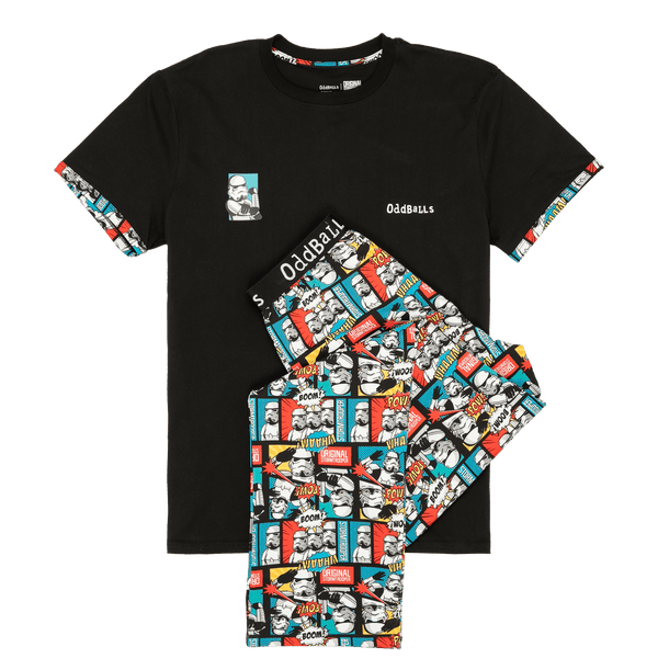 Original Stormtrooper Comic - Men's Long Pyjamas Set (T-Shirt & Trousers)