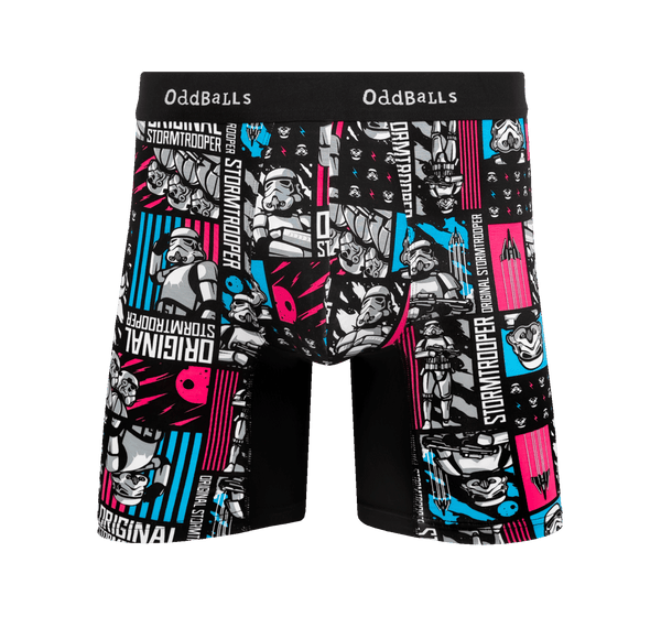 Stormtrooper Comic 2.0 - Mens Bamboo Boxer Shorts
