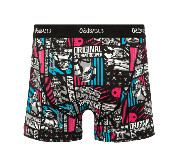 Stormtrooper Comic 2.0 - Mens Cotton Boxer Shorts