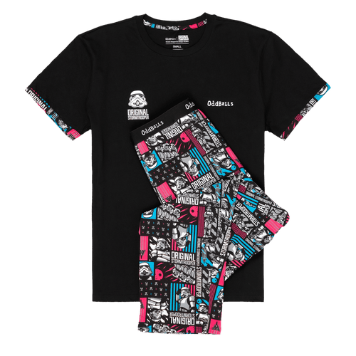 Original Stormtrooper Propaganda - Men's Long Pyjamas Set (T-Shirt & Trousers)