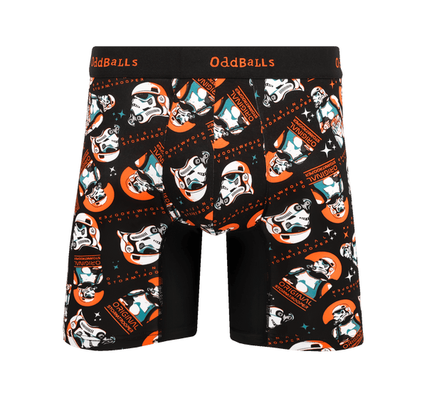 Stormtrooper Helmet 2.0 - Mens Bamboo Boxer Shorts
