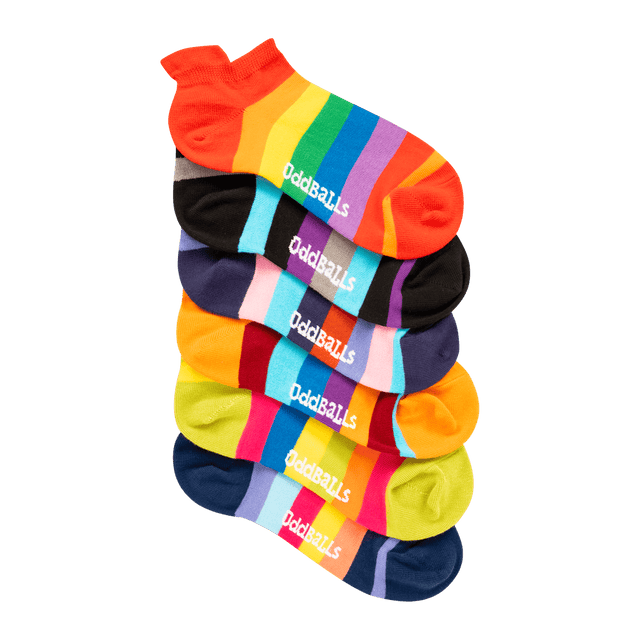 Stripes Bundle - 6 Pack Trainer Sock Bundle