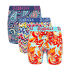 Summer Lovin' - Ladies Bamboo Boxer Shorts 3 Pack front