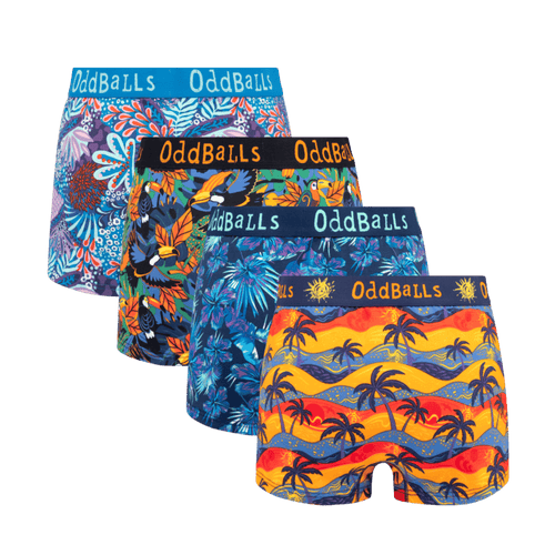 Summer of 26 Bundle - Ladies Cotton Boxer Short 4 Pack