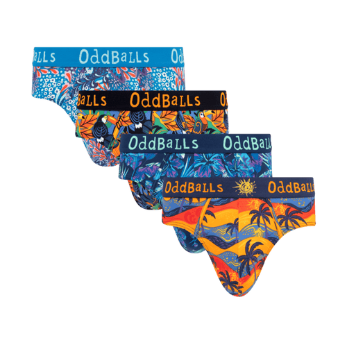 Summer of 26 Bundle - Mens Cotton Briefs 4 Pack