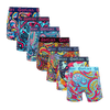 Suns Out Bums Out Bundle - Kids Cotton Boxer Shorts 7 Pack back