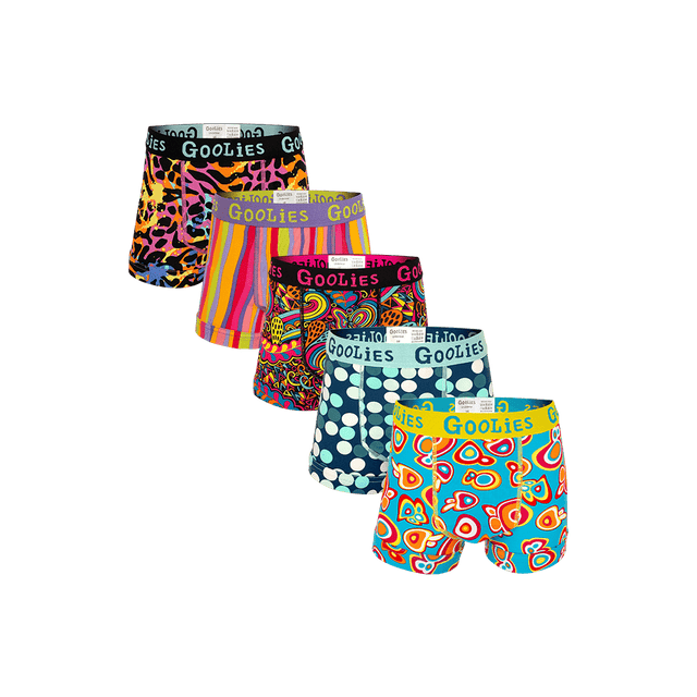 Sunset Bundle - Kids Boxer Shorts 5 Pack Bundle