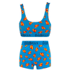 Superman Blue - Womens Bralette & Boxers Matching Set Bundle front