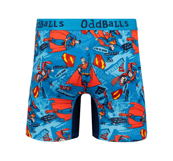 Superman Bundle - Mens Bamboo Boxer Shorts 2 Pack