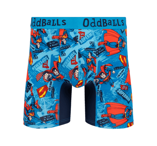 Superman Metropolis - Mens Bamboo Boxer Shorts