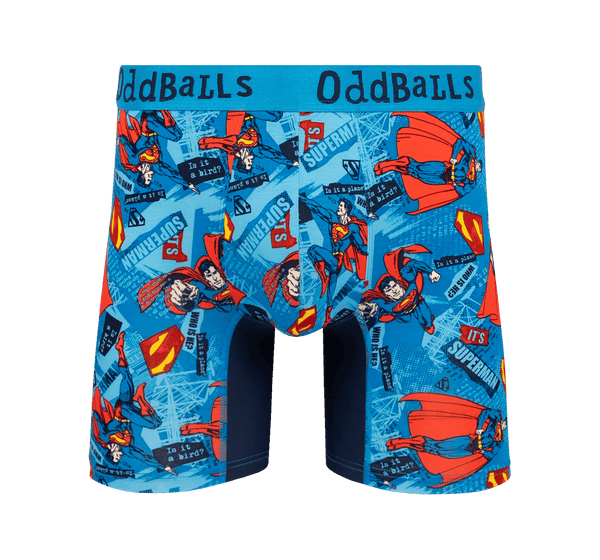 Superman Bundle - Mens Bamboo Boxer Shorts 2 Pack