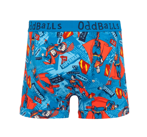 Superman Metropolis - Mens Cotton Boxer Shorts