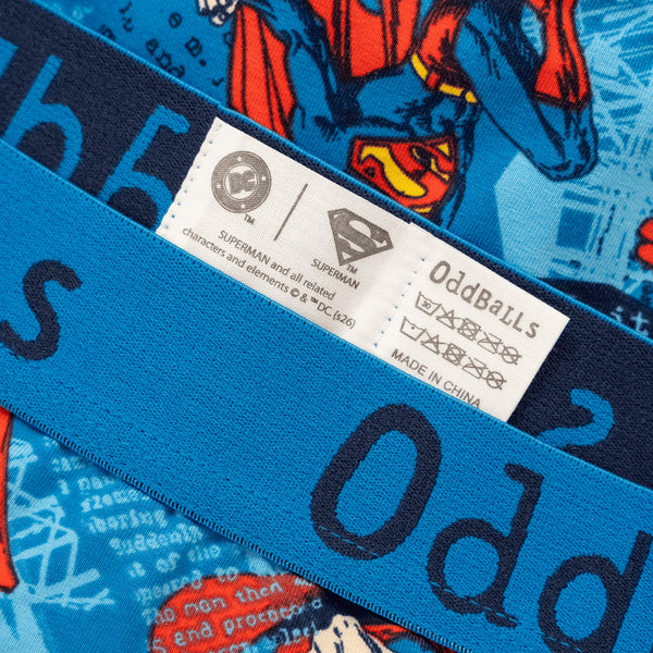 Superman Metropolis - Mens Cotton Boxer Shorts