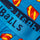 Superman Blue- Mens Bamboo Boxer Shorts