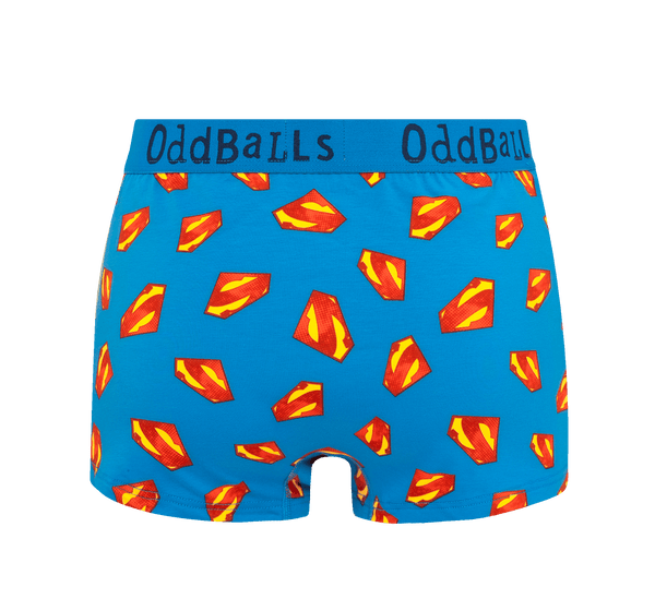 Superman Blue - Ladies Boxers