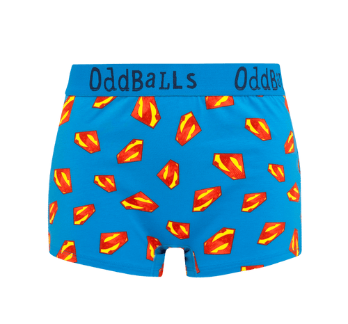 Superman Blue - Ladies Boxers