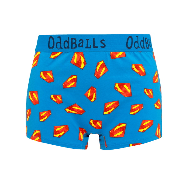 Superman Blue - Ladies Boxers