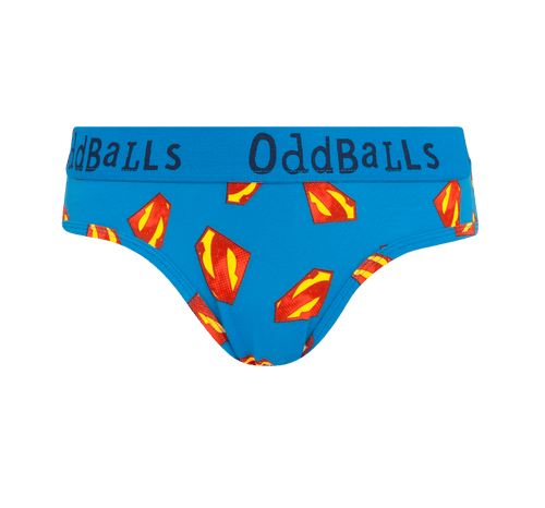 Superman Blue - Ladies Briefs