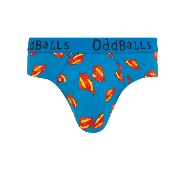 Superman Blue - Mens Cotton Briefs