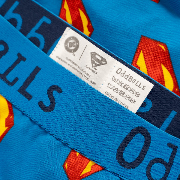Superman Blue - Ladies Boxers