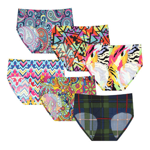 Best of 2025 Bundle - Ladies Seamless Full Briefs 6 Pack