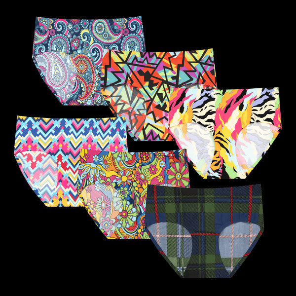 Best of 2025 Bundle - Ladies Seamless Full Briefs 6 Pack