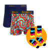 Shimmy Bundle - Mens Cotton Boxer Shorts 2 Pack & Matching Socks