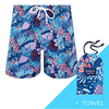 Coral - Mens Swim Shorts & Towel Bundle