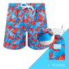Crabs - Mens Compression Swim Shorts & Towel Bundle