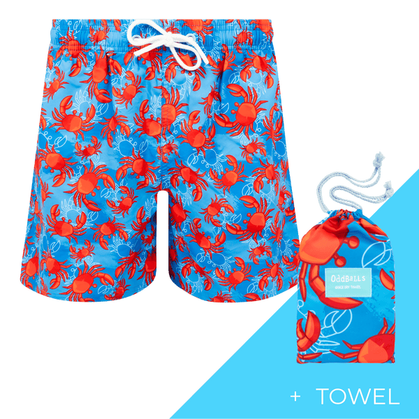 Crabs - Mens Swim Shorts & Towel Bundle