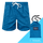 Classic Navy - Mens Swim Shorts & Towel Bundle