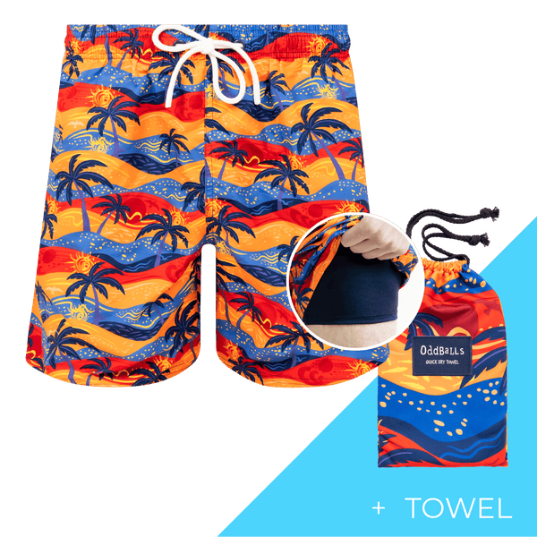 Oasis - Mens Compression Swim Shorts & Towel Bundles
