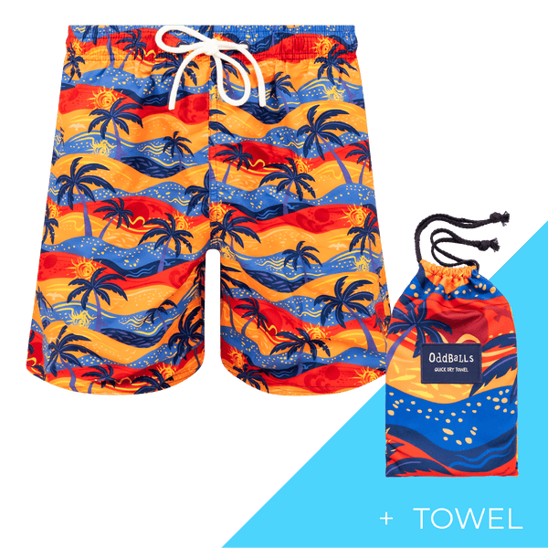 Oasis - Mens Swim Shorts & Towel Bundle