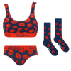 Smooch Bundle - Womens Bralette, Brief & Matching Sock