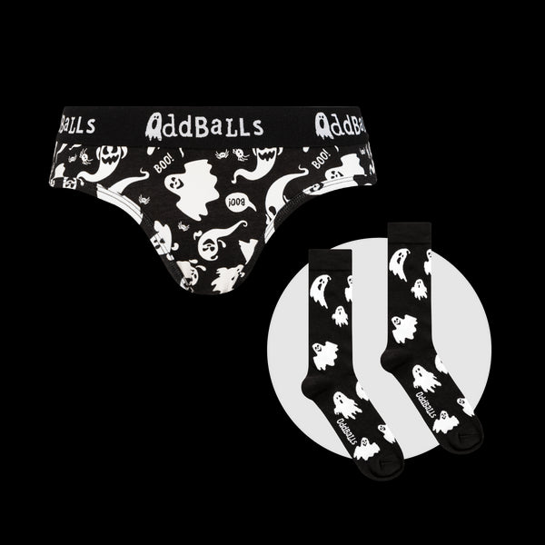Spooky Bundle - Ladies Briefs & Sock