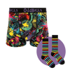 Splat Bundle - Mens Cotton Boxer Shorts & Matching Sock