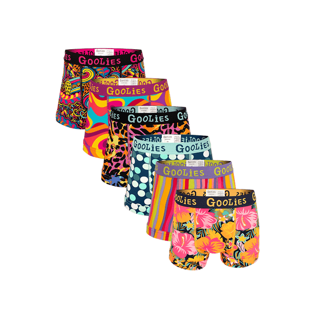 Summer Bundle - Kids Boxer Shorts 6 Pack Bundle