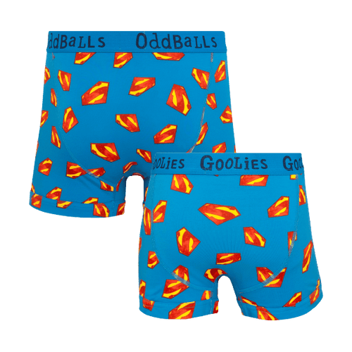 Original Superman - Dad & Lad Boxer Shorts Bundle